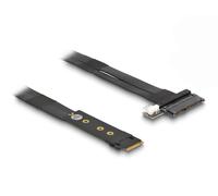 Delock adaptador m.2 clave m a u.2 sff-8639 nvme con cable de 20 cm
