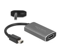 DeLOCK Adaptador Mini DisplayPort 1.4 a HDMI 8K con función HDR, 63200