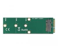 Delock adaptador msata a ranura m.2 clave b