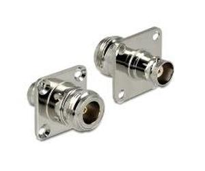 DeLOCK Adaptador N Hembra a BNC Hembra para Montaje [88839]