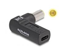 DELOCK Adaptador para Cable de Carga de Ordenador portátil USB Type-Câ„¢ Hembra a IBM 7,9 x 5,5 mm Macho en ángulo de 90° Marca