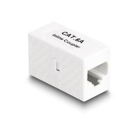 Delock adaptador rj45 hembra a rj45 hembra cat.6a utp blanco