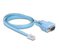 DeLOCK ADAPTADOR RS-232 DB9 MACHO A 1 X SERIELL RS-232 RJ45 MACHO 1 M
