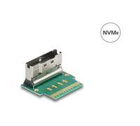 DeLOCK Adaptador Slim SAS SFF-8654 8i Conector Macho a Hembra 90 Grados, Angulado, para NVMe, Referencia 64179