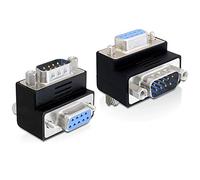 DeLOCK Adaptador Sub-D 9 Pines Macho/Hembra acodado 270 °