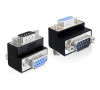 DeLOCK Adaptador Sub-D 9 Pines Macho/Hembra acodado 270 °
