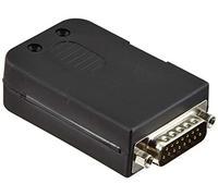 Delock Adaptador Sub-D15 Macho a Bloque Terminal con Carcasa.