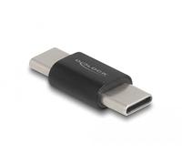 DELOCK Adaptador SuperSpeed USB 10 Gbps (USB 3.2 Gen 2) USB Type-Câ„¢ Macho a Macho Negro Marca