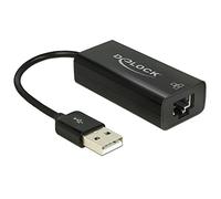 DeLock Adaptador USB 2.0 a Ethernet RJ45 10/100