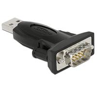 DeLock Adaptador USB 2.0 a serie – Incluye cable [Sr/BK]