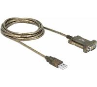 DeLOCK Adaptador USB 2.0 Tipo-A > 1 x Serial DB9 RS-232 - Adaptador Serieller - USB - RS-232 x 1