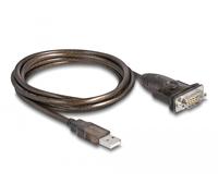 Delock adaptador usb 2.0 tipo-a a 1 x serial rs-232 d-sub 9 pin macho