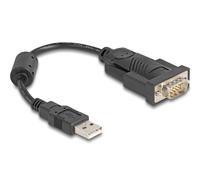 Delock adaptador usb 2.0 tipo-a a 1 x serie rs-232 d-sub 9 pines macho
