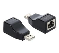 Delock adaptador usb 2.0 tipo a macho a serie rs-232 rj45 hembra, colo