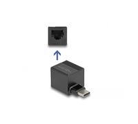 Delock adaptador usb a red rj45 66462 gigabit ethernet negro