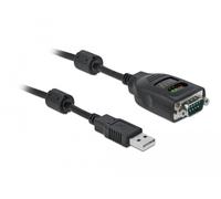 Delock adaptador usb tipo-a a serial db9 con 9 led probador de rs-232