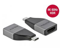 Delock adaptador usb type-c a hdmi (dp alt mode) 4k 60 hz + hdr ? di