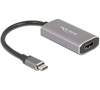 Delock adaptador usb type-c a hdmi (dp alt mode) 8k con función hdr,