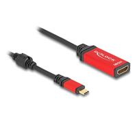 Delock adaptador usb type-c a hdmi (modo dp alt) 8k 60 hz con función