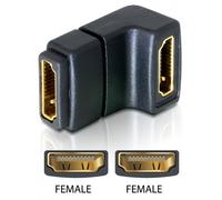 Delock adapter hdmi female > hdmi female 90° down hdmi 1.3 negro