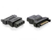 Delock adapter power - ide drive > 4 pin sata 15 p ide 4p negro
