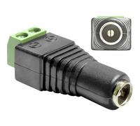 DELOCK Adapter Terminalblock 2Pin -> DC 2,1 x 5,5m NUEVO