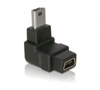 Delock adapter usb-b mini usb-b mini 5-pin negro
