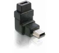 Delock adapter usb-b mini usb-b mini 5-pin negro