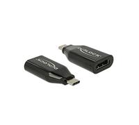 DELOCK 62978 - Conector USB C a HDMI 4 K / 60 Hz, modo DP-Alt, negro
