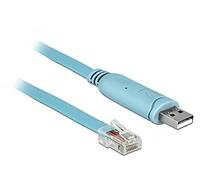 DELOCK ADAPTER USB2.0/A ST > SERIELL RS232 RJ45 ST 3.0M BLAU