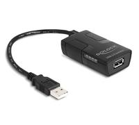 64225 - Aislador USB 2.0 tipo A de clavija a enchufe con aislamiento de 5 kV para cable de datos