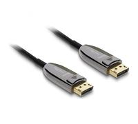 Delock Aktives Optisches Kabel Displayport 2.1 8k 60 Hz 40 Gbps 20 M (87117)
