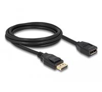 Delock alargador displayport 1.2 4k 60 hz 2 m
