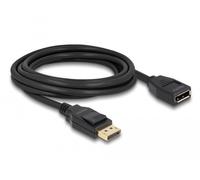 Delock alargador displayport 1.2 4k 60 hz 3 m