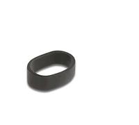 Delock Anillo de Goma para fijación M.2 SSD y disipador de Calor, 10 Unidades, Color Negro