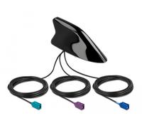 Delock antena de aleta de tiburón con lte + wlan + gps multibanda