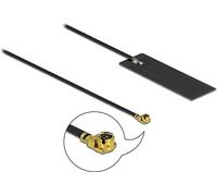 DeLock - Antena WLAN 802.11 AC/AX/a/h/b/g/n (Conector MHF I de 2-4 dBi, 15 cm, PCB, Montaje Adhesivo Interno)