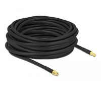 Delock antennenkabel rp-sma stecker zu rp-sma buchse lmr/cfd300 10 m l