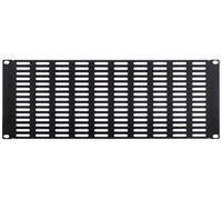 Delock Armario de Red con Rejilla de ventilación Horizontal de 4 U, Color Negro