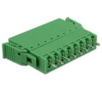 DeLock Bloque de terminales para Placa de 8 Pines, 3,81 mm, Medida Vertical
