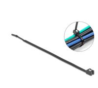 Delock brida autocortable la 280 x an 4,8 mm 50 piezas negro