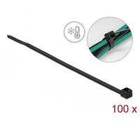 Delock brida para cables resistente al frío la 100 x an 2,5 mm negra