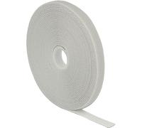 DeLOCK Bridas de gancho y bucle para cables (13 mm x 10 m), color gris
