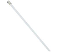 DeLock - Bridas para Cables (Acero Inoxidable, 200 x 4,6 mm, 10 Unidades), Color Blanco