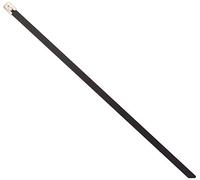 DeLock - Bridas para Cables (Acero Inoxidable, 300 x 7,9 mm, 10 Unidades), Color Negro
