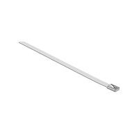 DeLock - Bridas para Cables (Acero Inoxidable, 400 x 7,9 mm, 10 Unidades), Color Blanco