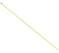 DeLock - Bridas para Cables (Acero Inoxidable, 500 x 4,6 mm, 10 Unidades), Color Amarillo