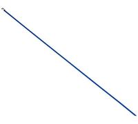 DeLock - Bridas para Cables (Acero Inoxidable, 500 x 4,6 mm, 10 Unidades), Color Azul