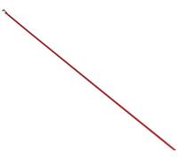 DeLock - Bridas para Cables (Acero Inoxidable, 500 x 4,6 mm, 10 Unidades), Color Rojo