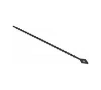 DeLOCK Bridas reutilizables Blitzbinder, 150 mm x 2.4 mm, negro, Poliamida, 100 unidades